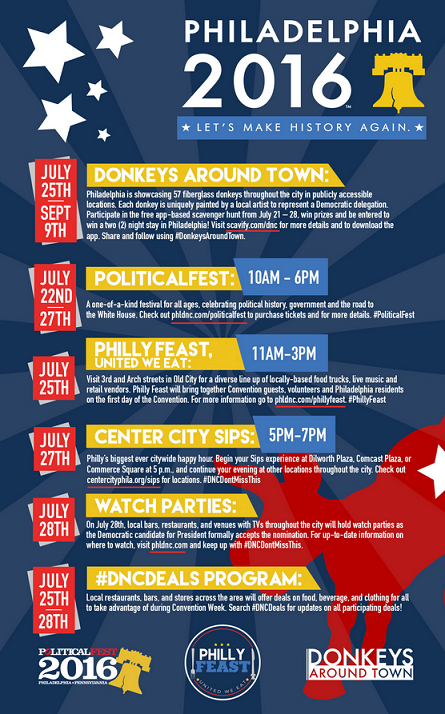 Democratic National Convention Party Events